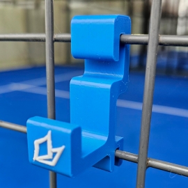 SOPORTES PARA REJA DE PISTA DE PADEL